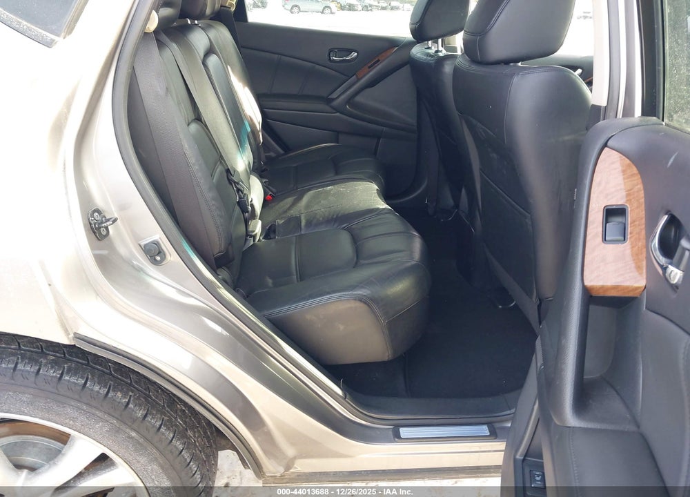 2012 NISSAN MURANO LE VIN: JN8AZ1MW0CW202860