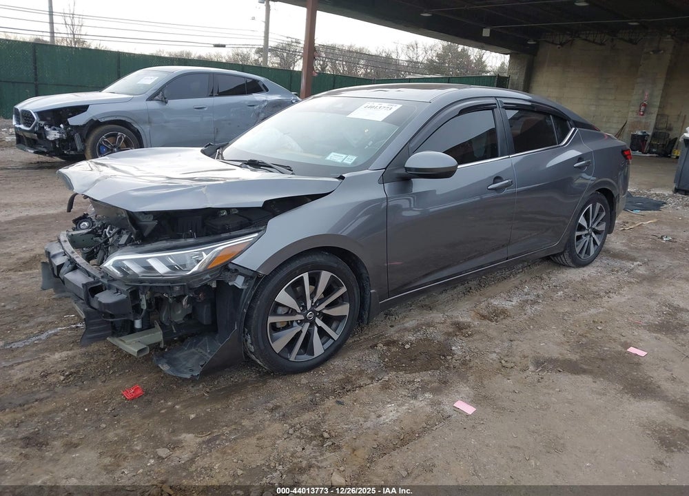 2021 NISSAN SENTRA SV XTRONIC CVT VIN: 3N1AB8CV6MY232573
