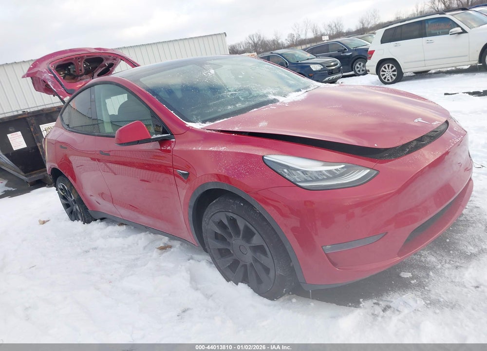 2022 TESLA MODEL Y LONG RANGE DUAL MOTOR ALL-WHEEL DRIVE VIN: 7SAYGDEEXNF364397