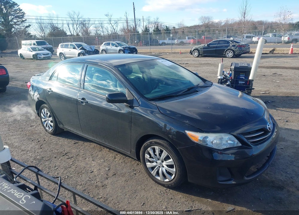2013 TOYOTA COROLLA LE VIN: 2T1BU4EE4DC978148