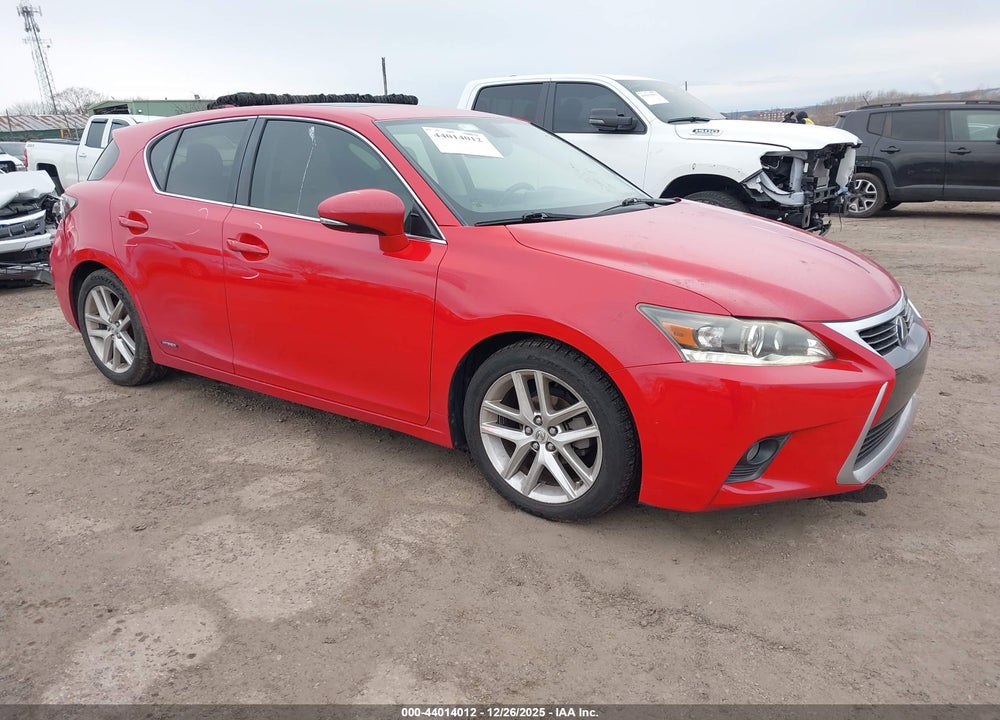2014 LEXUS CT 200H VIN: JTHKD5BH4E2198816