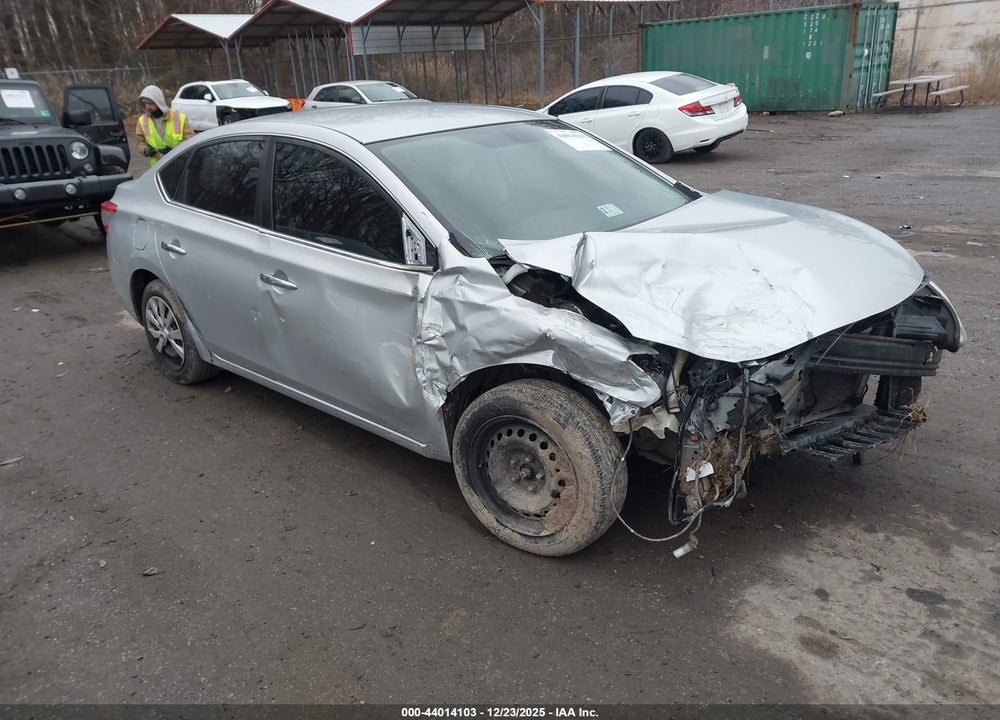 2014 NISSAN SENTRA S VIN: 3N1AB7AP5EY205297