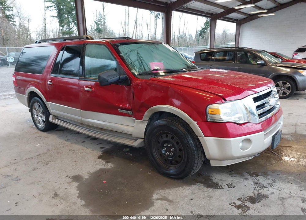 2008 FORD EXPEDITION EL EDDIE BAUER VIN: 1FMFK18548LA44633