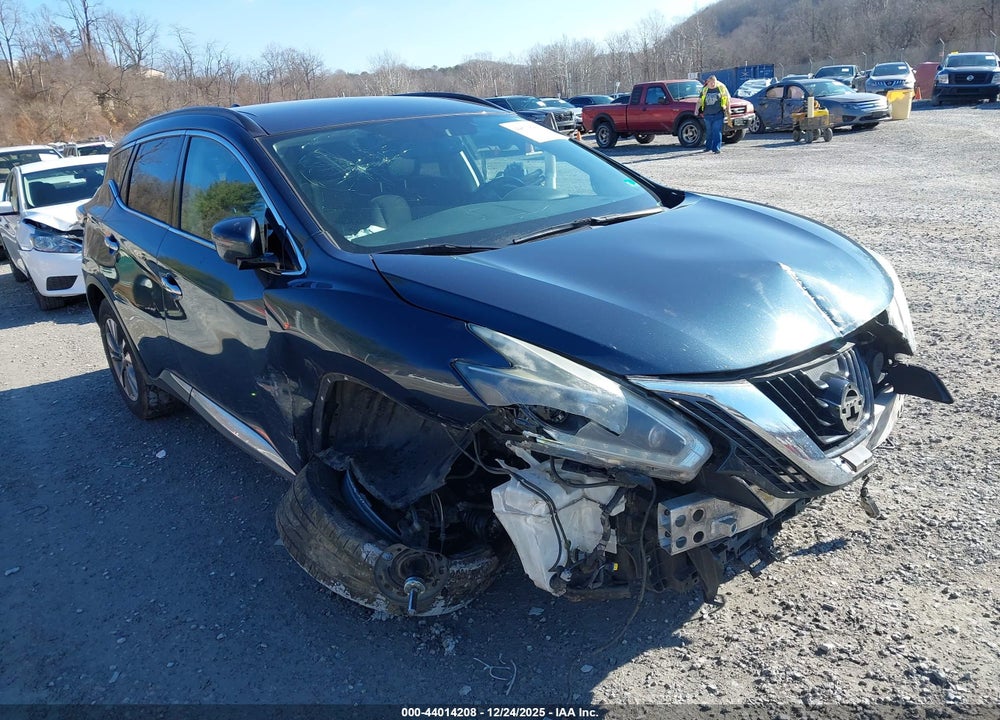2018 NISSAN MURANO SV VIN: 5N1AZ2MH6JN127244