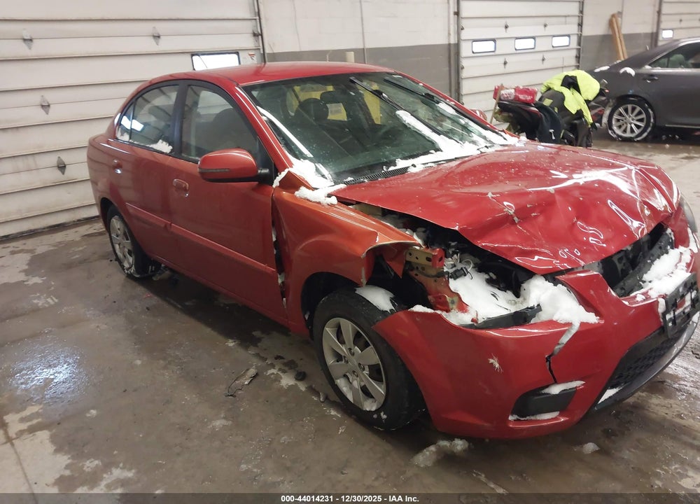2011 KIA RIO LX VIN: KNADH4A38B6937833