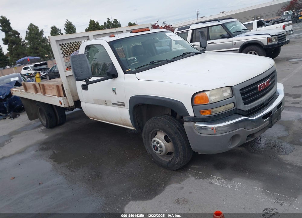 2007 GMC SIERRA 3500 CHASSIS CLASSIC WORK TRUCK VIN: 1GDJC34D07E145171