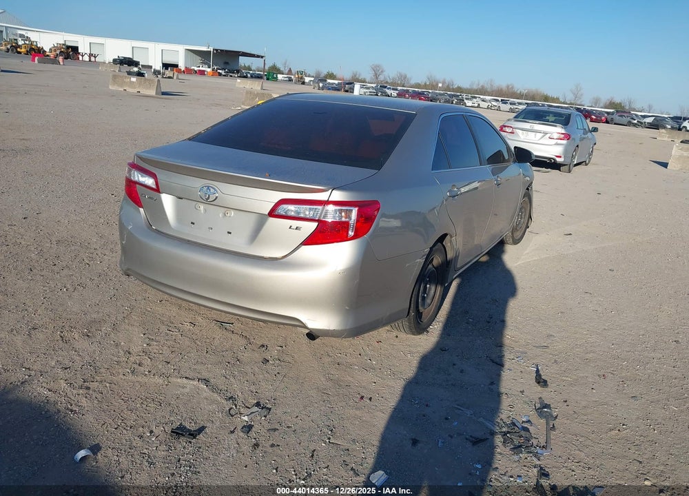 2014 TOYOTA CAMRY LE VIN: 4T1BF1FK5EU846030