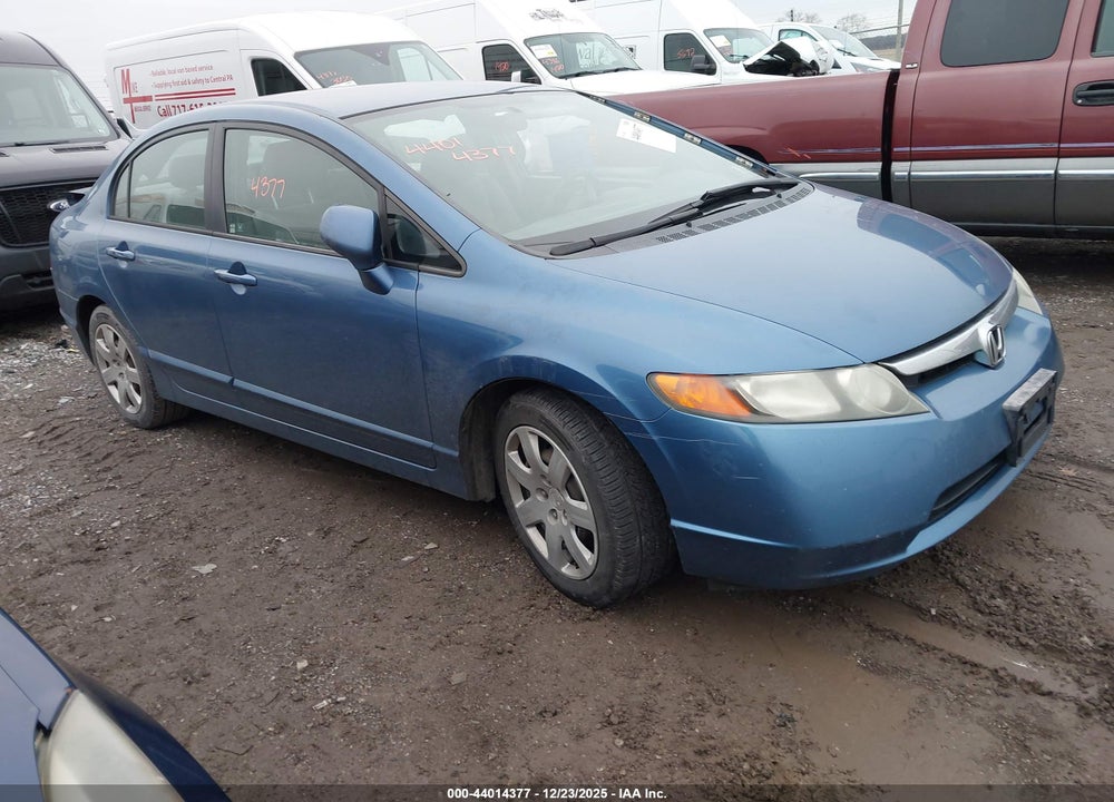 2007 HONDA CIVIC LX VIN: 1HGFA16537L025923