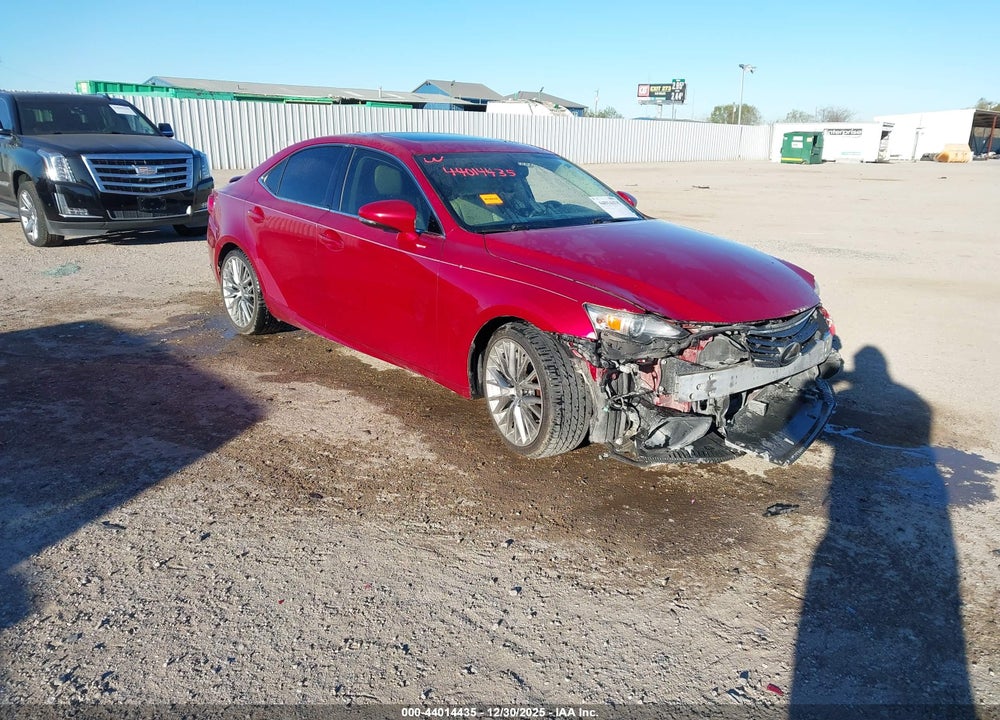 2014 LEXUS IS 250 VIN: JTHBF1D28E5016089