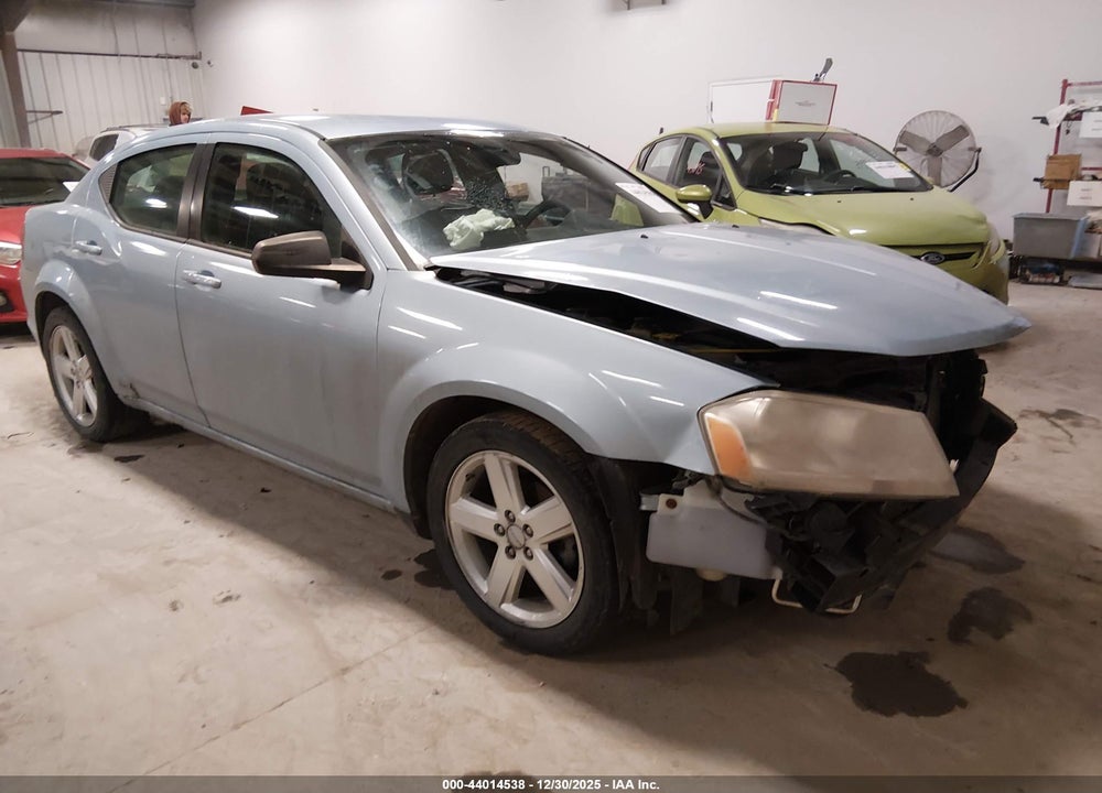 2013 DODGE AVENGER SE VIN: 1C3CDZAB8DN739698