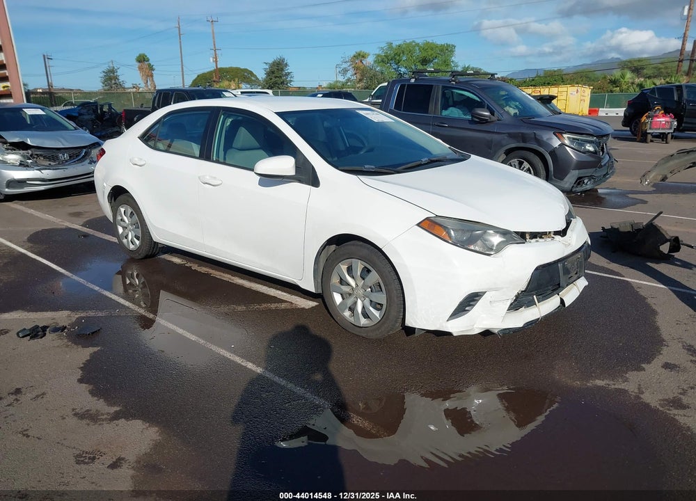2015 TOYOTA COROLLA LE/LE PLUS/LE PREMIUM VIN: 5YFBURHE2FP329542