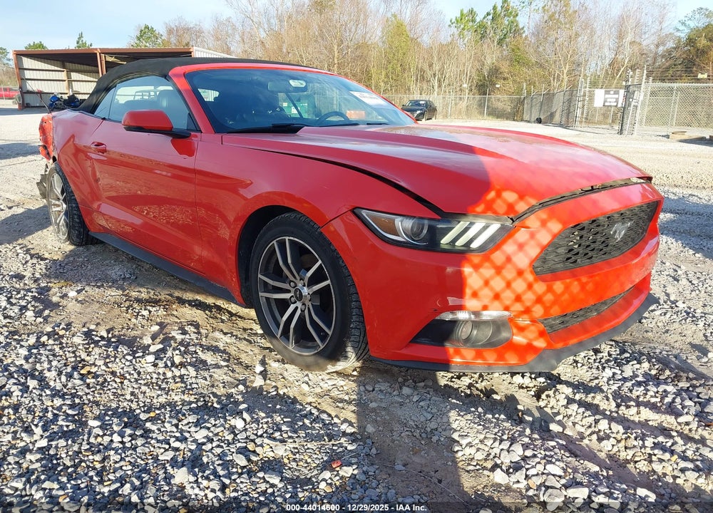 2016 FORD MUSTANG ECOBOOST PREMIUM VIN: 1FATP8UH4G5222115