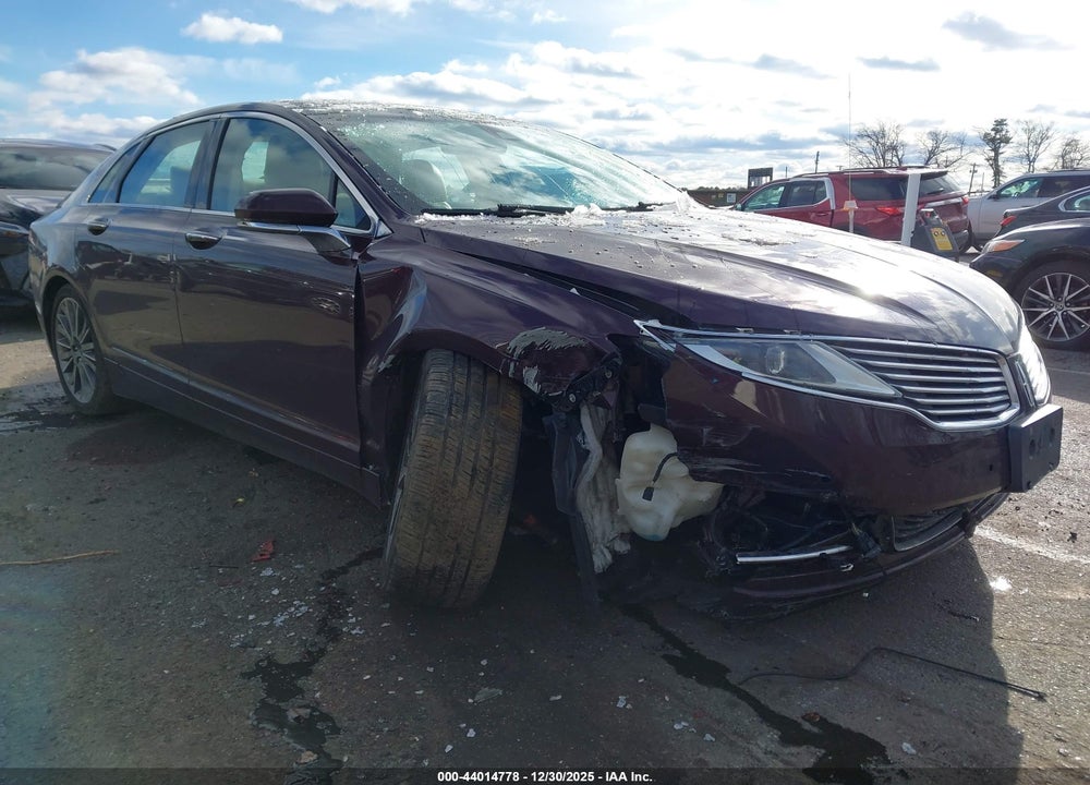 2013 LINCOLN MKZ VIN: 3LN6L2J99DR829208