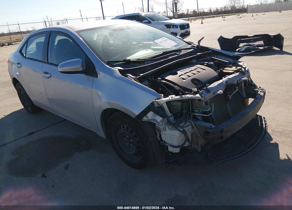 2014 TOYOTA COROLLA LE VIN: 5YFBURHE4EP104036
