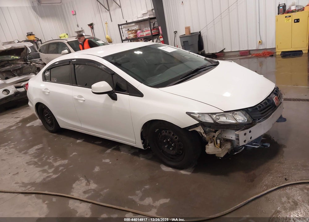 2012 HONDA CIVIC LX VIN: 19XFB2F57CE072568