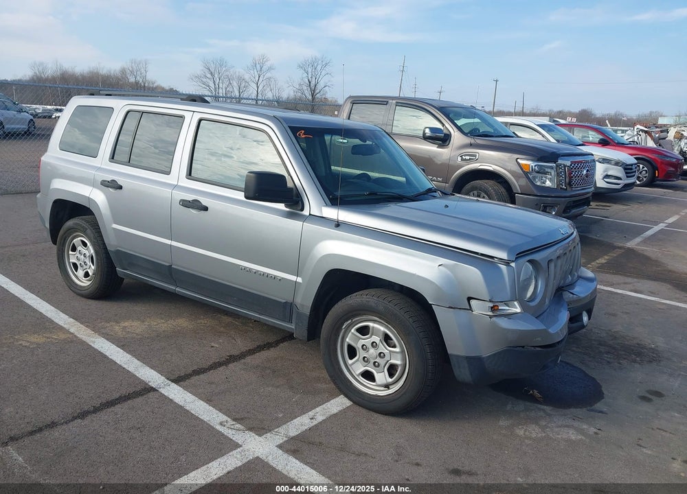 2016 JEEP PATRIOT SPORT VIN: 1C4NJPBB1GD537120