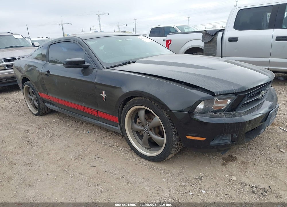 2012 FORD MUSTANG V6 PREMIUM VIN: 1ZVBP8AMXC5267655