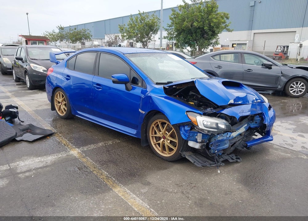 2015 SUBARU WRX STI LAUNCH EDITION VIN: JF1VA2W62F9801291
