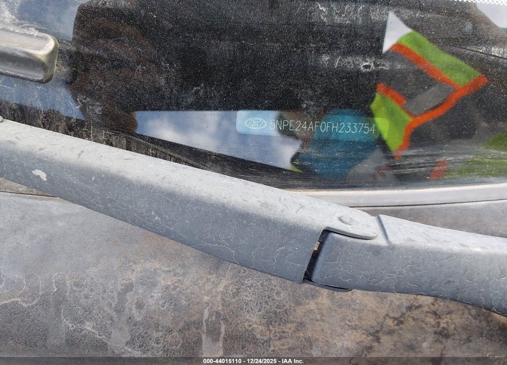 2015 HYUNDAI SONATA SE VIN: 5NPE24AF0FH233754