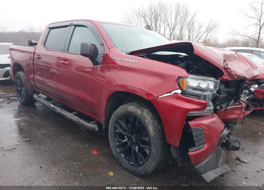2021 CHEVROLET SILVERADO 1500 4WD  SHORT BED RST VIN: 3GCUYEED9MG382520