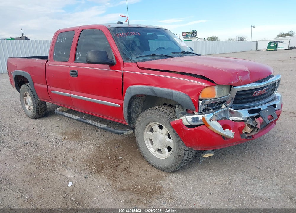 2004 GMC SIERRA 1500 SLE VIN: 2GTEK19T541291298