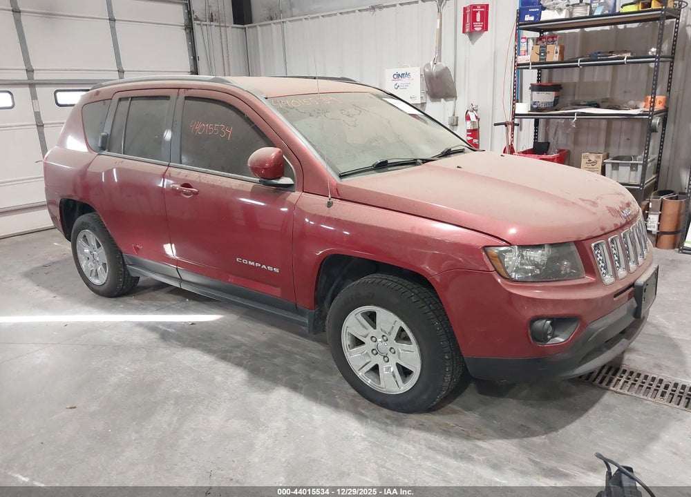 2017 JEEP COMPASS LATITUDE FWD VIN: 1C4NJCEA1HD151391