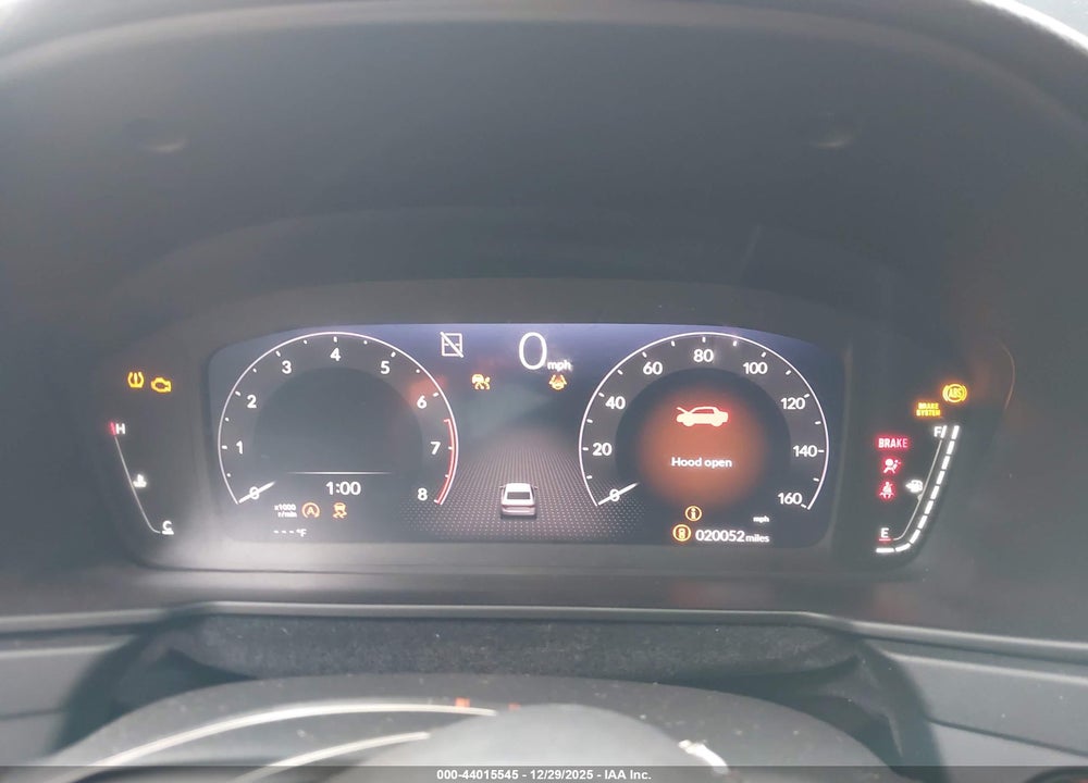 2025 HONDA ACCORD SE VIN: 1HGCY1F44SA001818