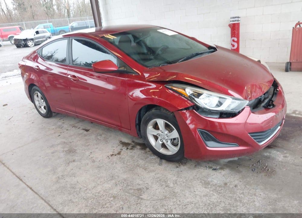 2015 HYUNDAI ELANTRA SE VIN: 5NPDH4AE2FH623384