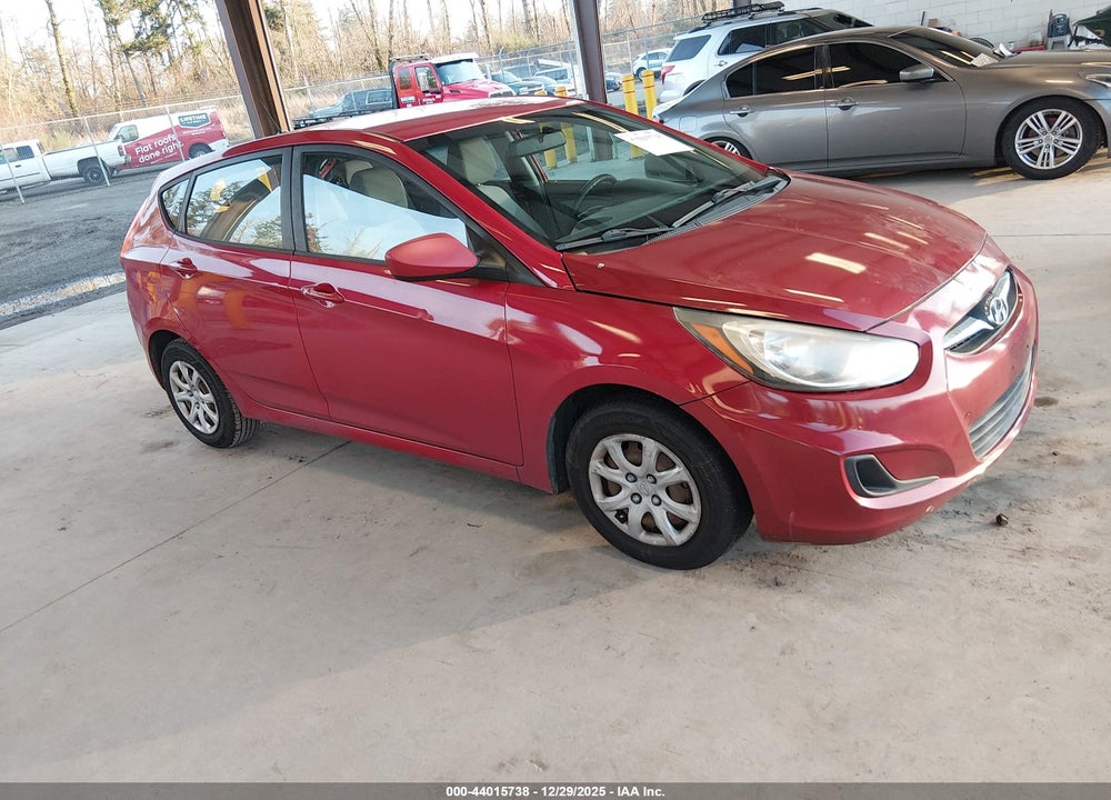 2012 HYUNDAI ACCENT GS VIN: KMHCT5AE3CU011871