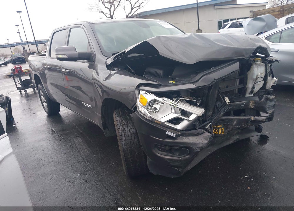 2020 RAM 1500 BIG HORN  4X4 5'7 BOX VIN: 1C6SRFFT1LN163810