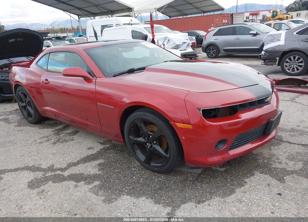 2015 CHEVROLET CAMARO 2LT VIN: 2G1FF1E35F9277171