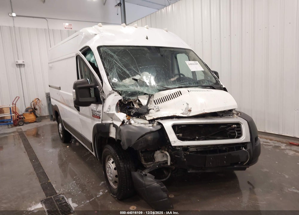 2020 RAM PROMASTER 1500 HIGH ROOF 136 WB VIN: 3C6TRVBG3LE102874