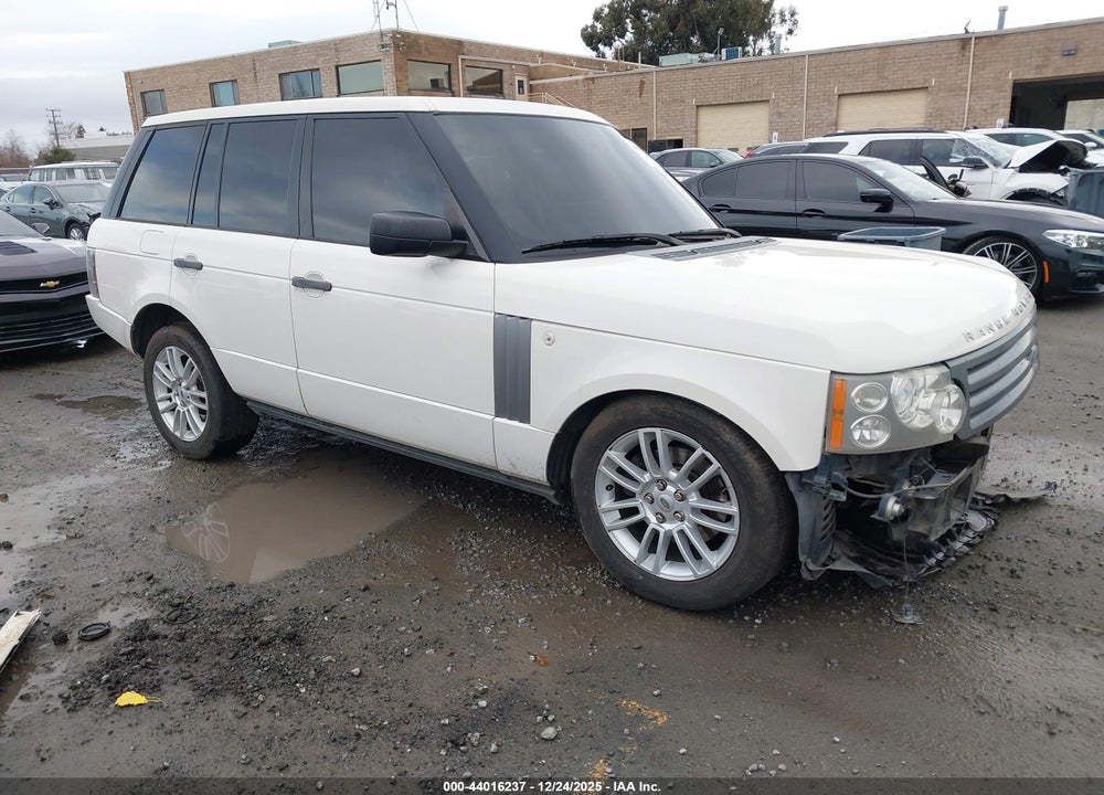 2009 LAND ROVER RANGE ROVER HSE VIN: SALME15409A306068