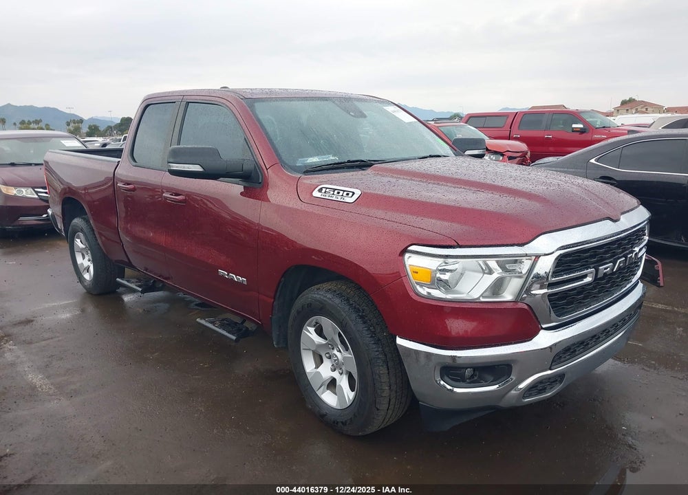 2022 RAM 1500 BIG HORN  4X2 6'4 BOX VIN: 1C6RREBT5NN358553