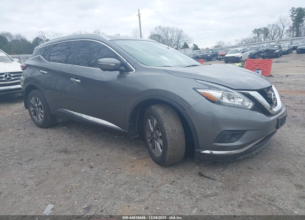 2015 NISSAN MURANO SL VIN: 5N1AZ2MG3FN202593