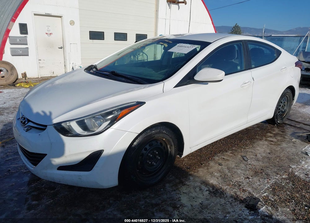 2016 HYUNDAI ELANTRA SE VIN: 5NPDH4AE9GH684264