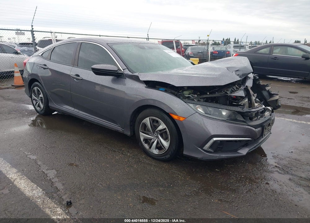 2020 HONDA CIVIC LX VIN: 19XFC2F62LE210474