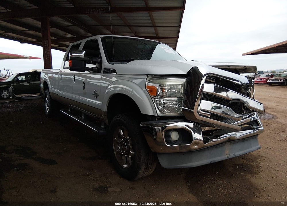 2012 FORD F-350 LARIAT VIN: 1FT8W3BT5CED09206