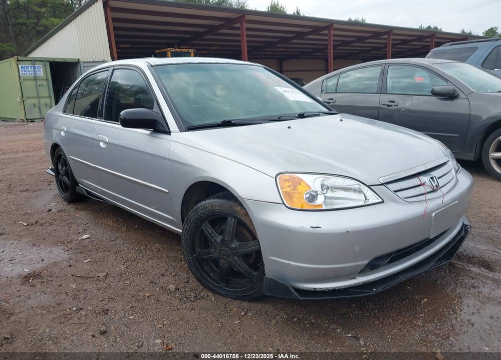 2002 HONDA CIVIC EX VIN: 2HGES26782H593753