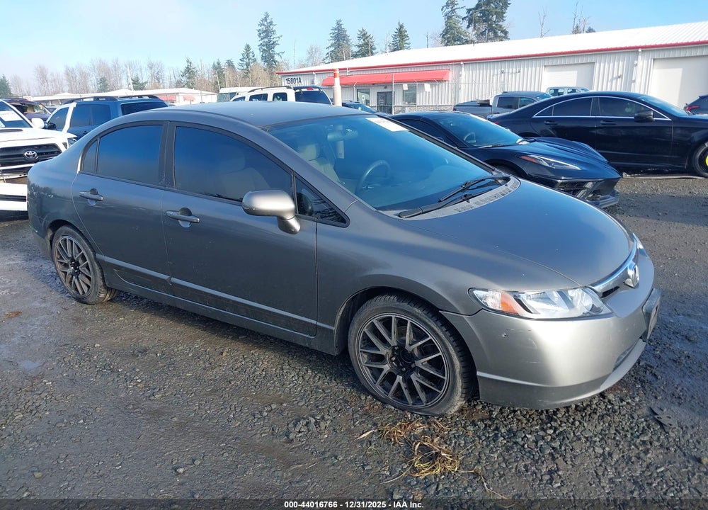 2008 HONDA CIVIC LX VIN: 1HGFA15598L020275