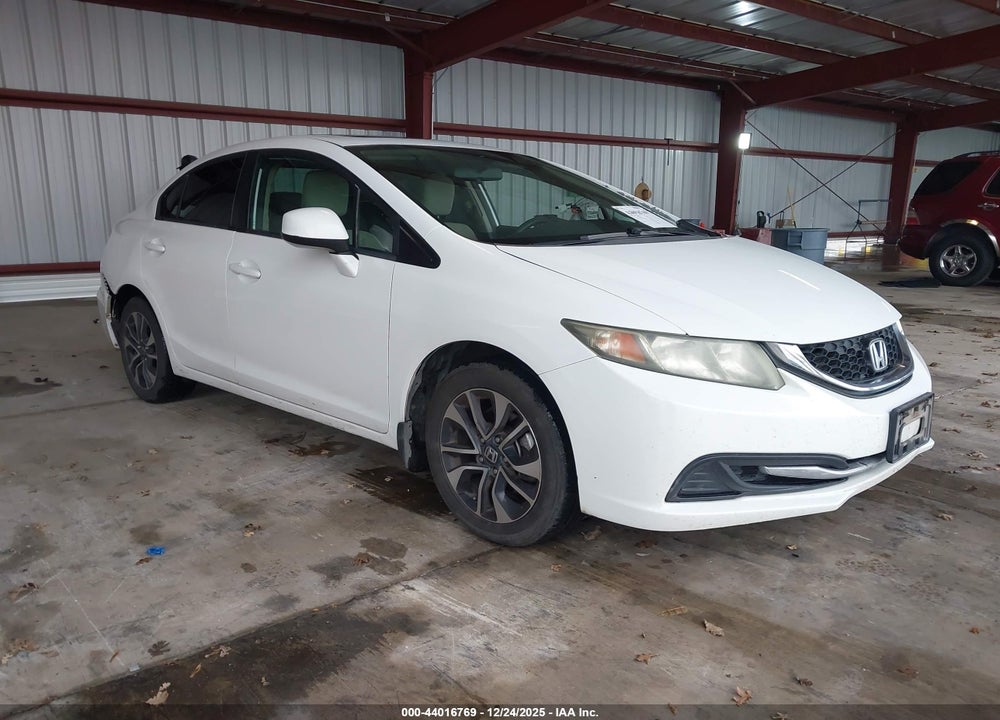 2013 HONDA CIVIC EX VIN: 19XFB2F84DE222681