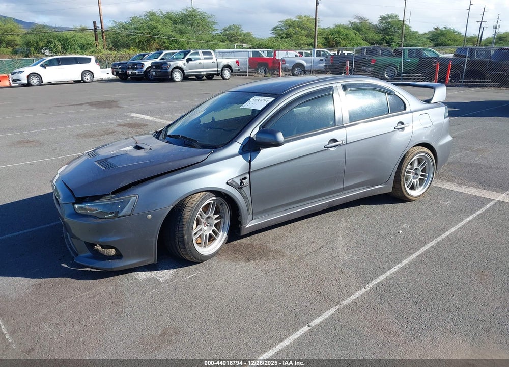 2008 MITSUBISHI LANCER EVOLUTION GSR VIN: JA3AW86V68U049484