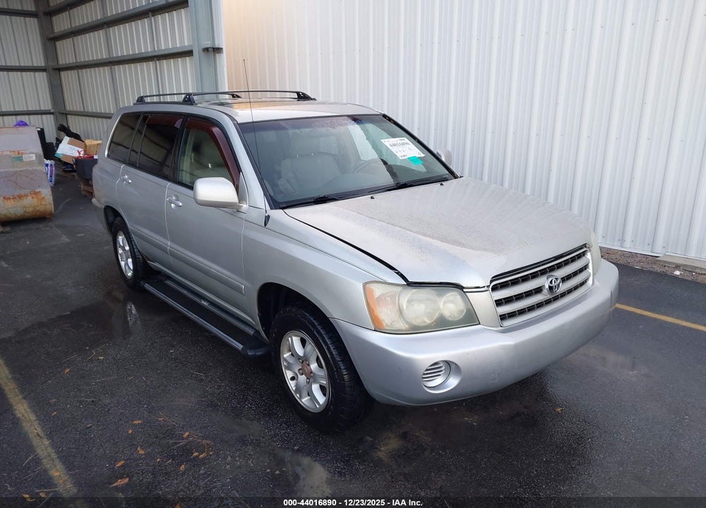 2003 TOYOTA HIGHLANDER V6 VIN: JTEGF21A130087780
