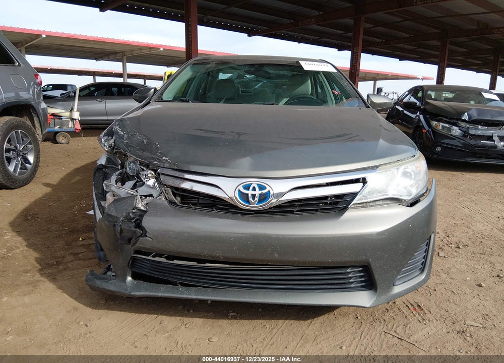 2012 TOYOTA CAMRY HYBRID LE VIN: 4T1BD1FK0CU046982