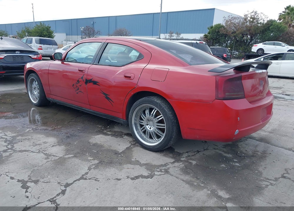 2007 DODGE CHARGER VIN: 2B3KA43R57H733580