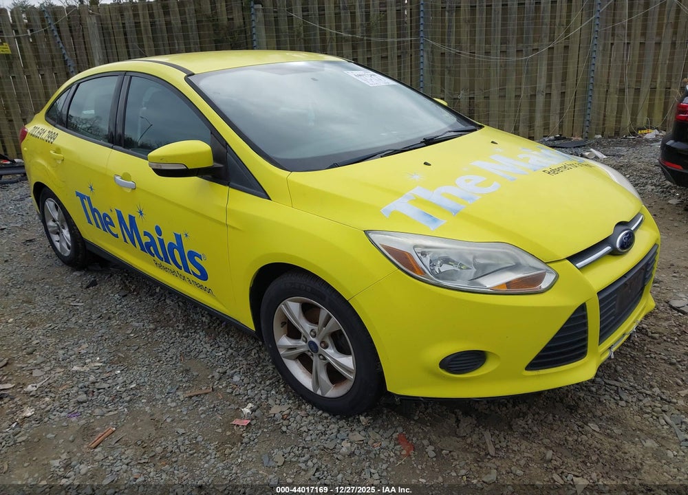 2014 FORD FOCUS SE VIN: 1FADP3F28EL244482