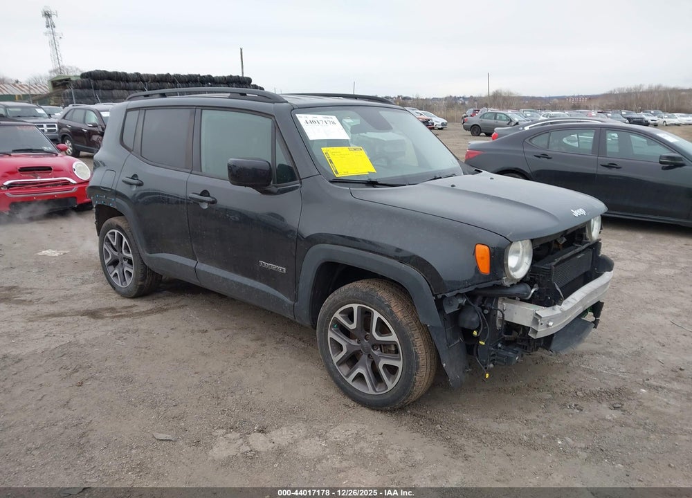 2015 JEEP RENEGADE LATITUDE VIN: ZACCJBBT5FPC09363