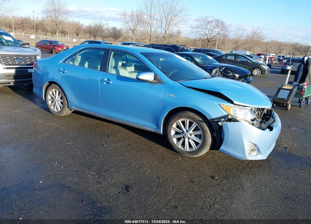 2012 TOYOTA CAMRY HYBRID XLE VIN: 4T1BD1FK6CU051815