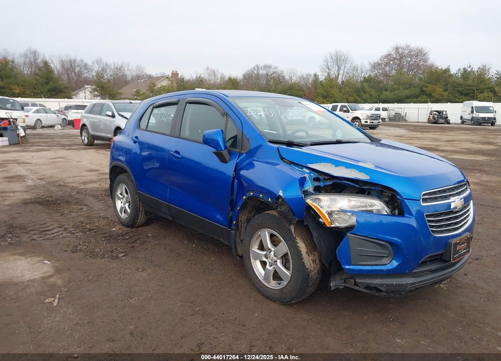 2015 CHEVROLET TRAX 1LS VIN: KL7CJPSB5FB145353