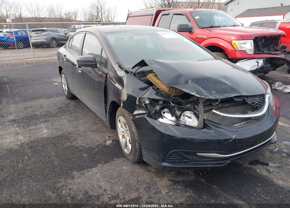 2015 HONDA CIVIC LX VIN: 19XFB2F53FE079134